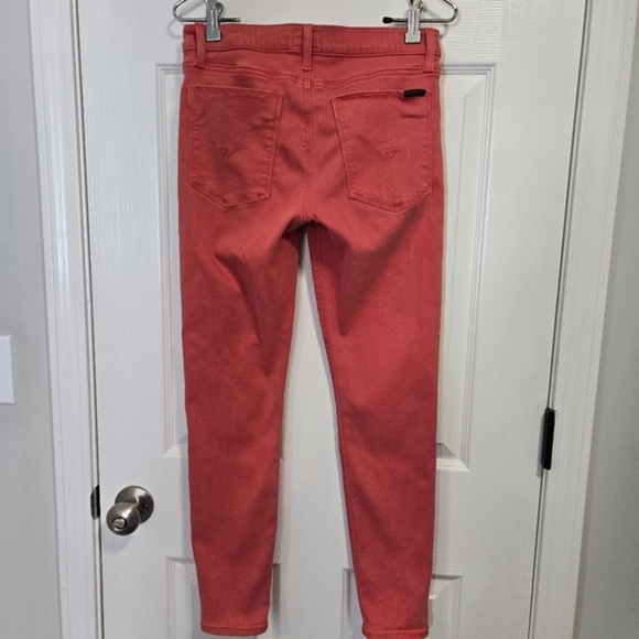 Hudson Women's‎ Krista Ankle Super Skinny Jeans  in Carrot Size 29 - Picture 13 of 16